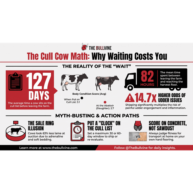 E643 127 Days on the List, 82 Hours on the Road: The Cull Cow Math Nobody Runs