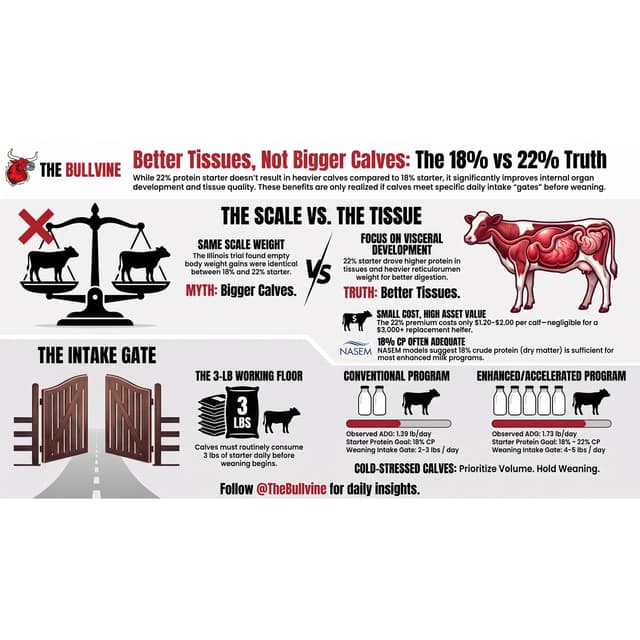 E648 The 22% Starter Made Better Calves – Not Bigger Ones. Here’s the 3-lb Test.