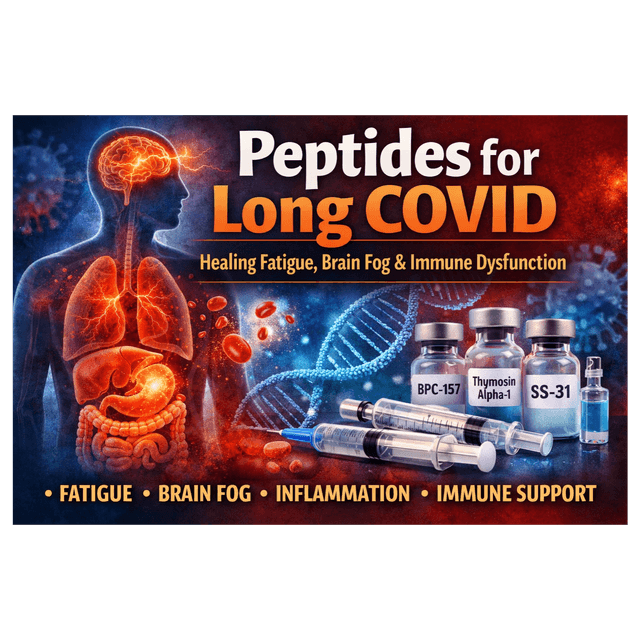 Audience asked: Peptides for Long COVID: Healing Fatigue, Brain Fog, and Immune Dysfunction After Infection