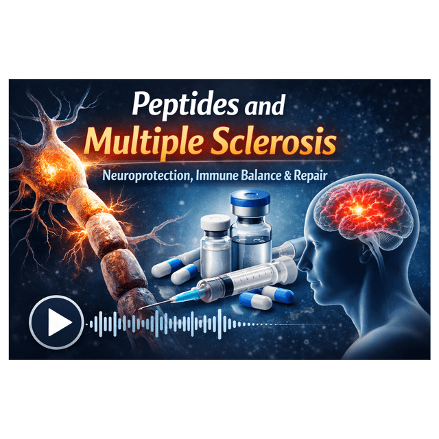 Peptides and Multiple Sclerosis: The Most Promising Options for Neuroprotection, Immune Balance, and Repair