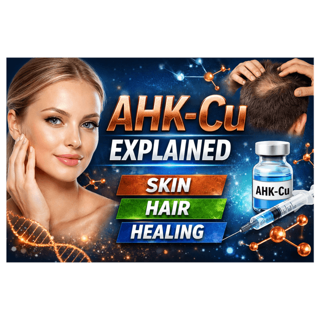 AHK-Cu Explained: The Underrated Copper Peptide for Skin, Hair, and Healing