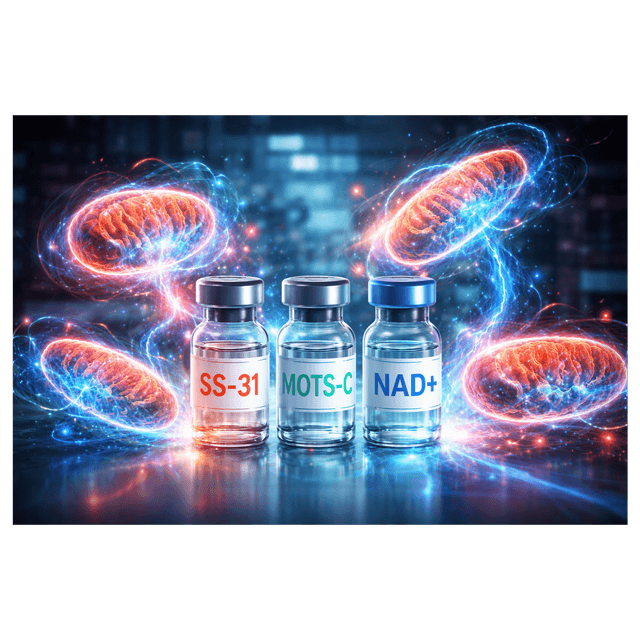 How to Properly Stack SS-31, MOTS-C, and NAD+ for Maximum Mitochondrial Performance
