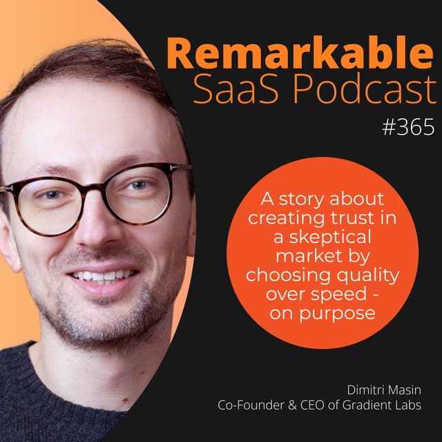 #365 – How Dimitri Masin hit $1M ARR in 5 months by refusing to launch early