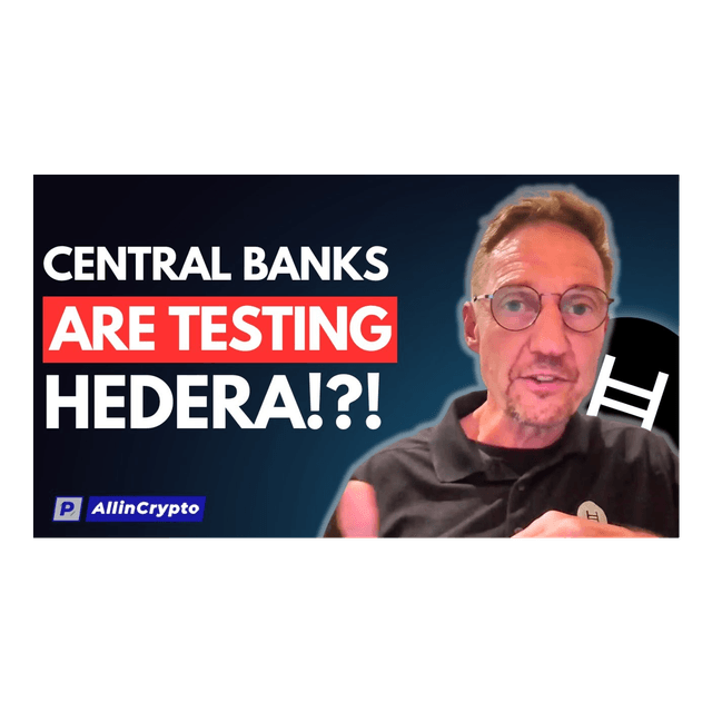 Central Banks Piloting Hedera Hashgraph HBAR?? The Stablecoin, CBDC Race Has Begun With Rob Allen