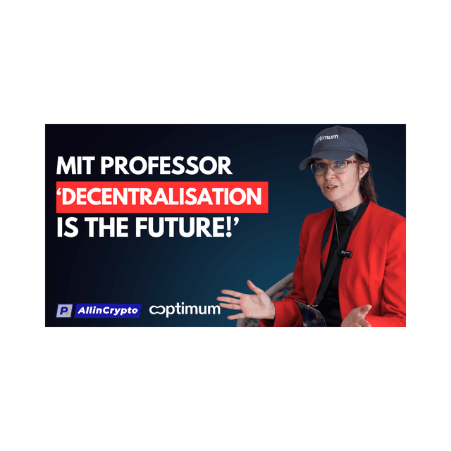 MIT PROFESSOR ‘decentralisation is the FUTURE!’