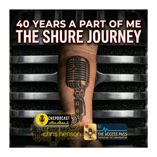The Access Pass: 40 Years, One Voice - My Journey with Shure