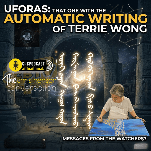 UFORAS: That One with The Automatic Writing Of Terrie Wong