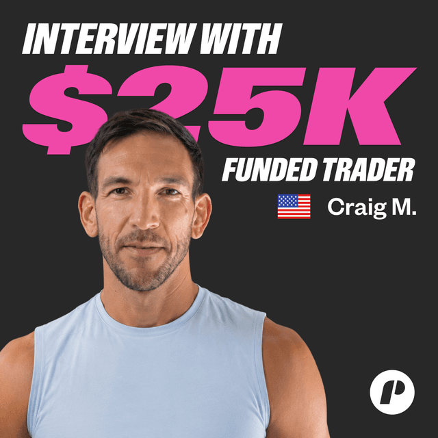 76% Win Rate on a $25K Account meet Craig M. π Broadway Guitarist by Night, Funded Trader by Morning