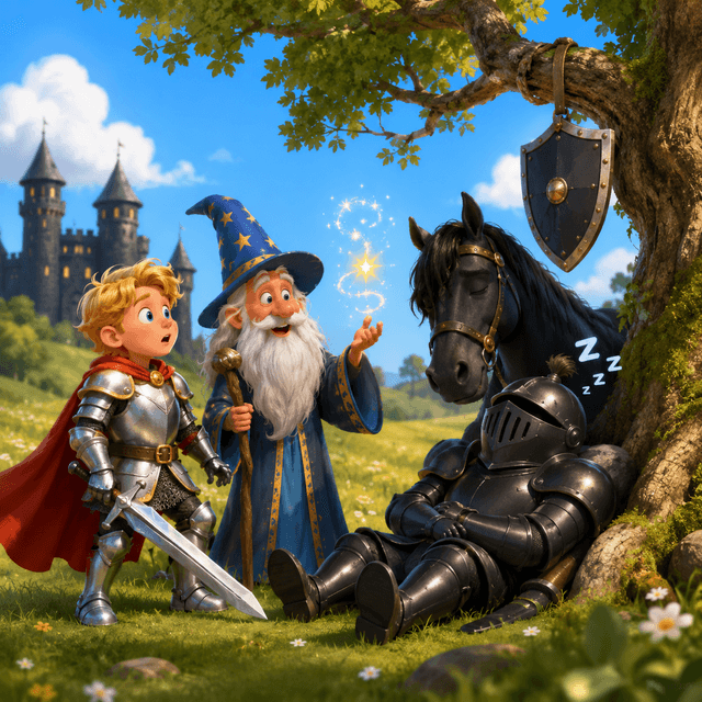 The Black Knight丨Aesop’s Fables from Every Land