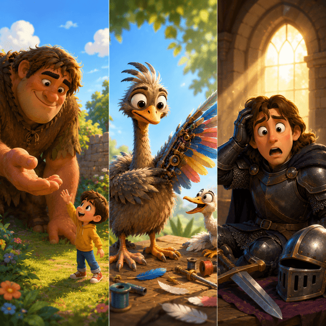 Giants, Missing Wings & a Knight Who Overslept! 😆