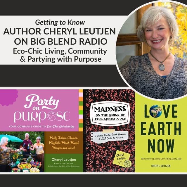 Getting to Know Author Cheryl Leutjen: Eco-Chic Living, Community & Partying with Purpose