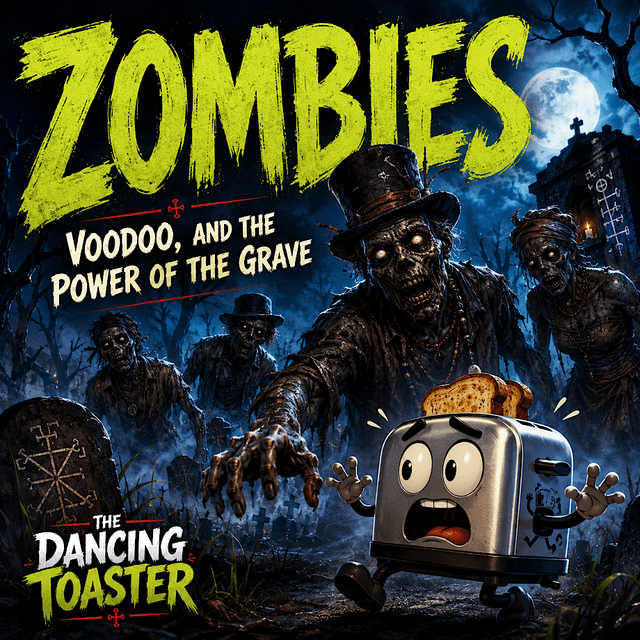 Zombies, Voodoo, and the Power of the Grave- Ep 62- The Dancing Toaster Podcast