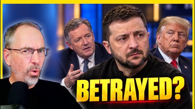 Zelensky Agrees: Trump Threw Ukraine Under the Bus
