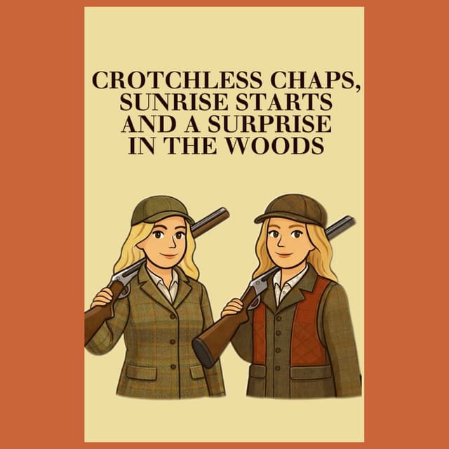 Crotchless Chaps, Sunrise Starts and a Surprise in the Woods
