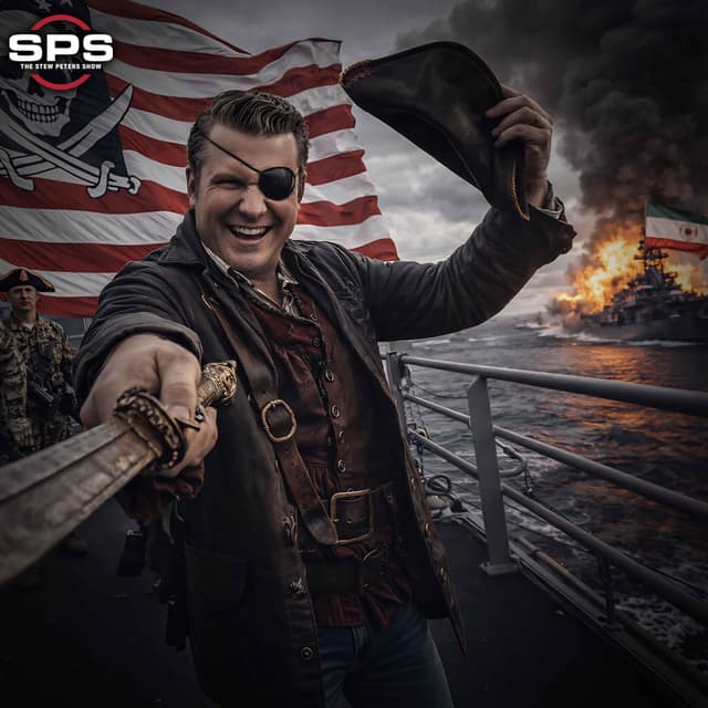 BUSTED: Pete Hegseth Denounces Piracy While US Troops Steal Ships For Israel