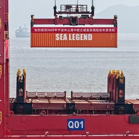 The Ice Silk Road: A new route linking China and Europe