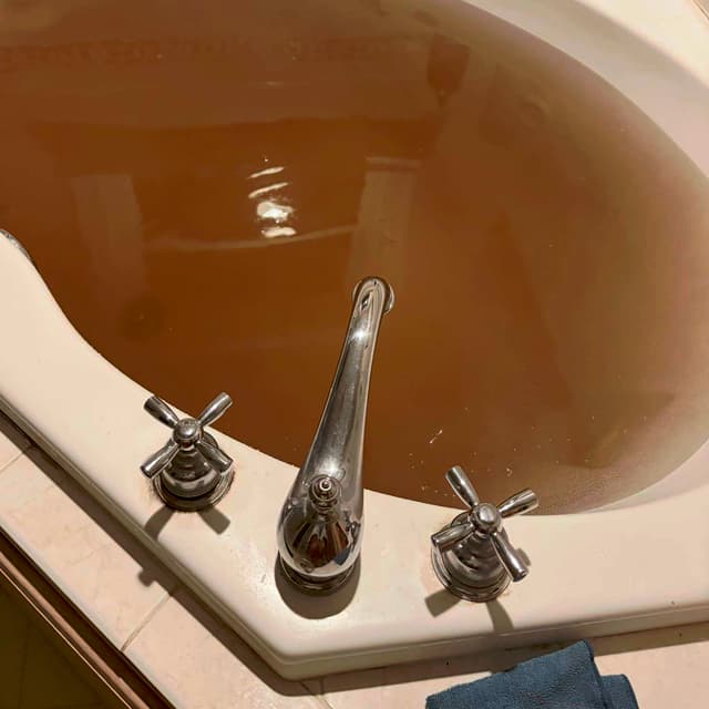 To Take a Bath at Ben's House Yesterday
