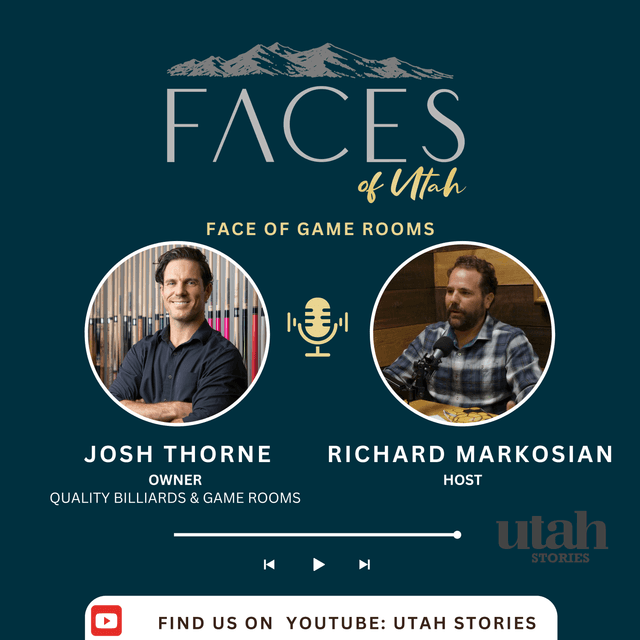 Quality Billiards & Game Rooms: Helicopter Pilot's Journey to Game Room Empire | Faces of Utah Ep. 1