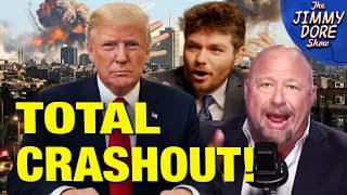 Alex Jones & Nick Fuentes CRASH OUT Over Trump's Iran War!