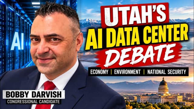 Bobby Darvish: Utah's AI Data Center Debate, China & National Security