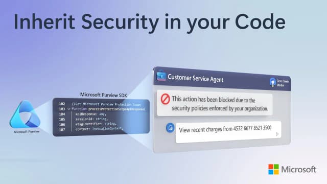 Secure your AI apps with user-context-aware controls | Microsoft Purview SDK
