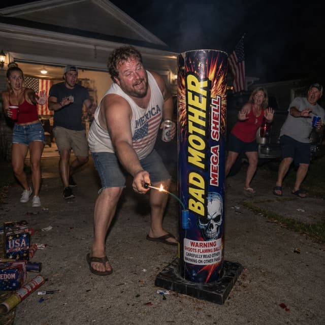 Launching the "Good" Fireworks in Your Driveway