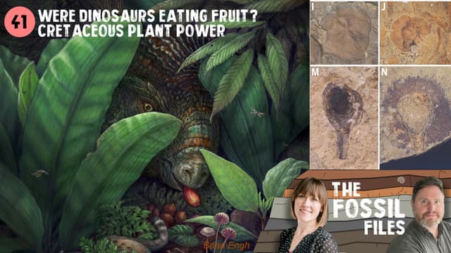 Were dinosaurs eating fruit? Cretaceous Plant Power
