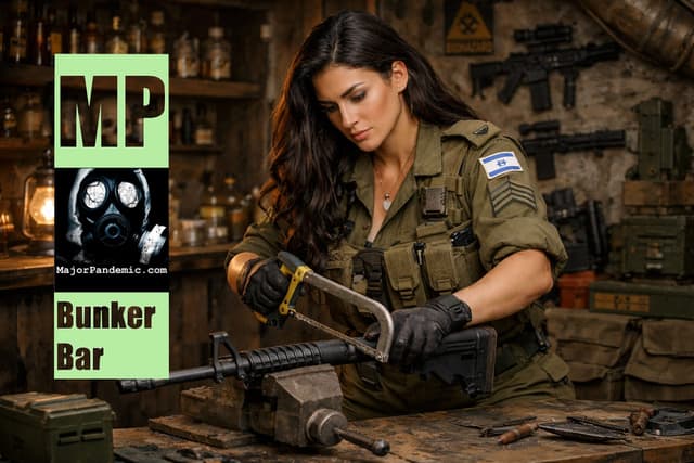 The IDF Israeli Defense Forces Rifle Modification Menusar and Katsar Short Rifle Mods